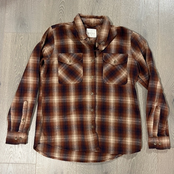 sitka Tops - SITKA ECOLOGYST plaid collared shirt women's size